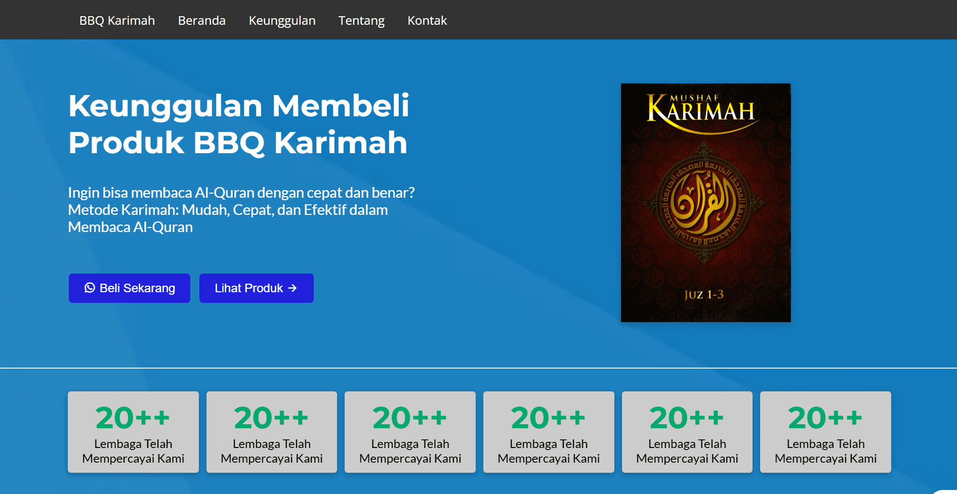 BBQ Karimah Official Site